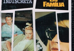 2 DVDs Hitchcock Janela Indiscreta +Intriga NOVO! SELADO!
