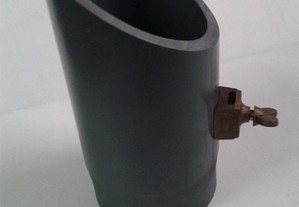 Tubo PVC p/válvula/boia retenção de esgoto