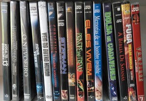 DVDs de filmes de John Carpenter
