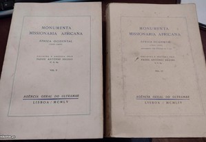Monumenta Missionária Africana 2 volumes