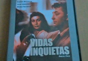 DVD Vidas Inquietas Filme Robert Mitchum Mona Freeman Leg. Português de Otto Preminger