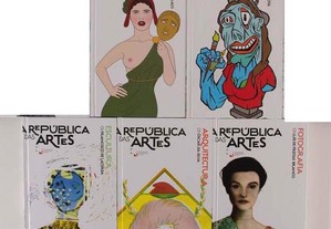 República na Artes - 5 livros e 5 cd