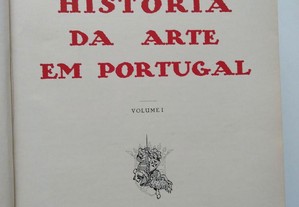 livro: "História da arte em Portugal" (1942 a 1953), vários autores, Portucalense Editora