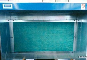Cabine pintura a seco c/extração c/ 3000x1500