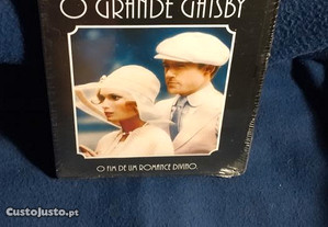 O Grande Gatsby, de Jack Clayton. Com Robert Redford e Mia Farrow. Dvd fechado