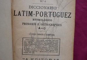 Diccionário Latim Português. Etymologico, 1910