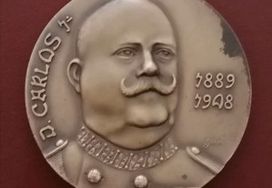 Medalha de bronze rei d. Carlos