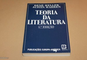 Teoria da Literatura - René Wellek