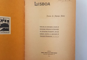 POESIA de António Nobre // Lisboa 1914 Dedicatória