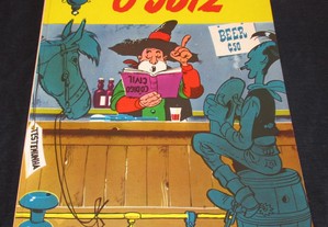Livro O Juiz Lucky Luke Meribérica 1ª edição 1982