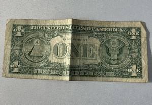 Nota de um Dólar série  B 1974