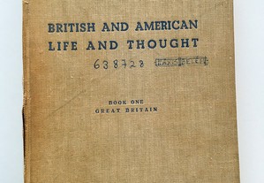 British and American Life and Thought