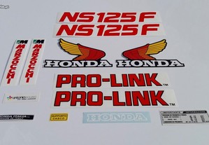 Honda NS125 F NS125F stickers Autocolantes
