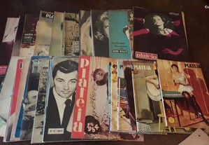 Plateia, lote de revistas anos 50, 60 e 70
