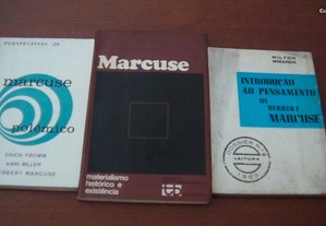 Marcuse lote 3 livros