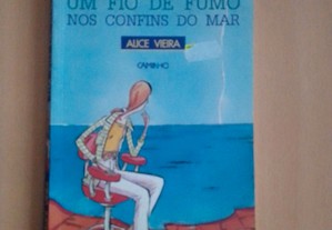 Livro Um Fio de Fumo nos Confins do Mar de Alice Vieira PNL