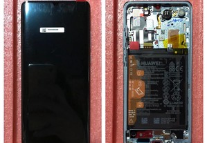 Ecrã original Huawei com frame e peças para Huawei P30 Pro - Service Pack