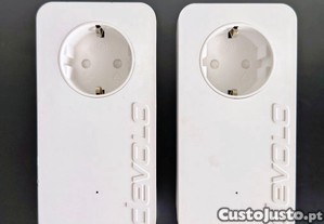 Starter Kit Devolo dLAN 550 duo+ (2 Adaptadores Powerline) - Rede pela Instalação Elétrica