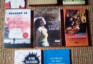 Autores PORTUGUESES - Romance - Suspense - Ação - Aventura - Drama - Crónicas