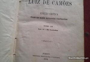 Obras Completas de Luiz de Camões-Edição Crítica-VII-1874