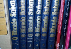 COSTEAU, Jacques (et. al.), O Mundo Submarino - 7 volumes