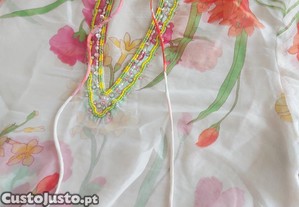 Tnica floral S/M