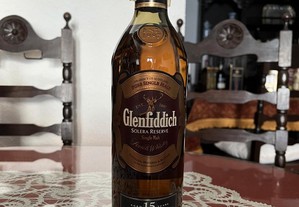 Whisky Glenfiddich 15 anos Solera Reserve