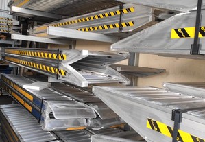 Rampas de alumínio 3.5m para carga de máquinas 2200 a 19000 kg