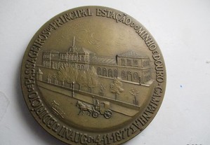 Medalha Caminhos de Ferro Estação do Minho e Douro Campanhã Of.Envio
