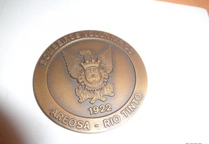 Medalha Bombeiros Areosa-Rio Tinto Of.Envio