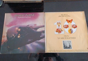 Vinil LP de Deep Purple e Peter Paul and Mary