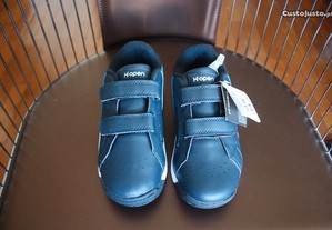 Sapatilhas NOVAS de criança marca Kopen azuis Tamanho 34