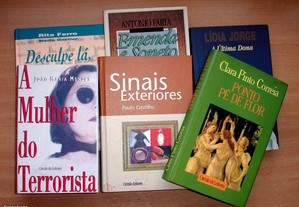 Montra de literatura portuguesa