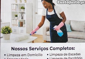 Limpeza doméstica, pós obras.