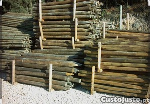 Paus de vedao/ vinha