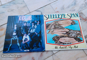 Vinil LP de New Kids on the Block e Steeleye Span