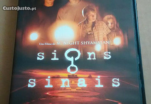 DVD Signs Sinais Filme Night Shyamalan Joaquin Phoenix Mel Gibson