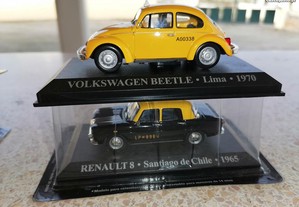 Carros clássicos miniaturas