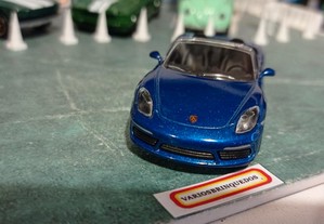 Porsche 718 Boxster Cabriolet Dark Blue Majorette