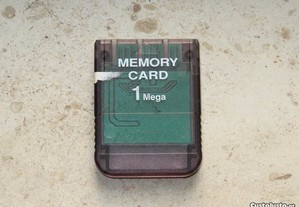 Playstation 1: Cartão de memoria