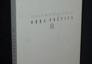 Livro Obra Poética Sophia Mello Breyner Andresen Volume III