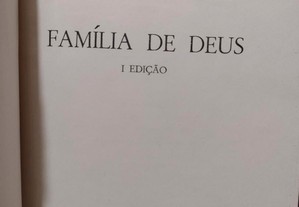 Família de Deus - D. Paolo Arnaboldi 1ª EDIÇÃO