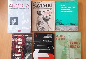Angola/Moçambique/Guiné (vários preços)
