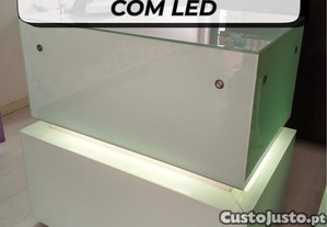 Balco de Atendimento/Loja   Vidro Fosco + Iluminao LED