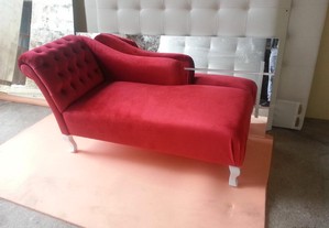 Sofa Cadeirao chaise Vermelho