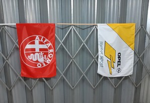 bandeiras originais de varias marcas DTM