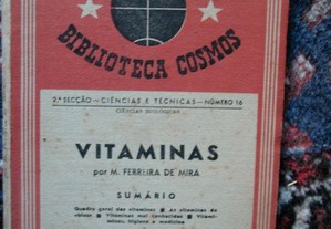 Biblioteca Cosmos. Vitaminas . M. Ferreira Lima