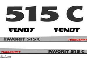 Kit autocolantes Fendt Favorit 515C