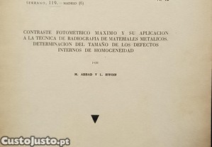 Determinao del Tamao de los defectos internos de Homogeneidad