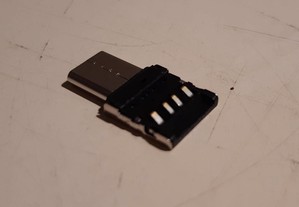 Adaptador OTG USB fêmea - USB-C 3.1 macho